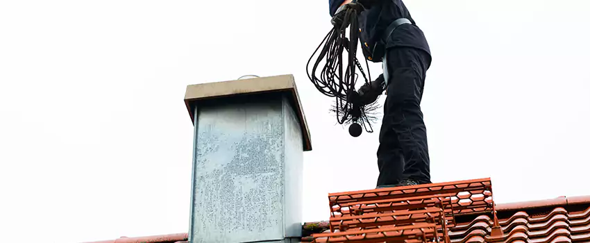 Chimney Brush Cleaning in West Chester, Pennsylvania