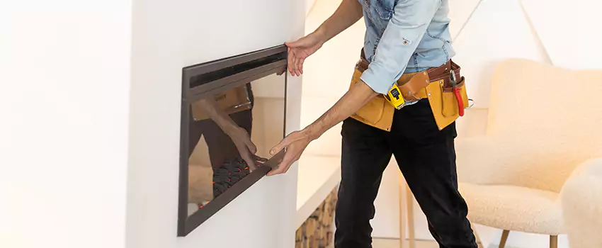 Metal Fireplace Installation in West Chester, Pennsylvania