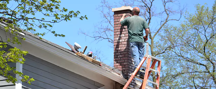 Vinyl and PVC Chimney Flashing Installation in West Chester, PA
