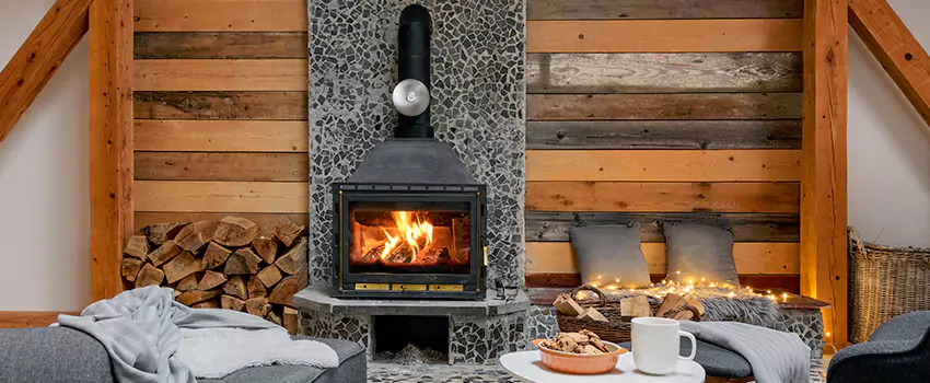 Thelin Hearth Products Direct Vent Gas Stove Fireplace Inspection in West Chester, Pennsylvania